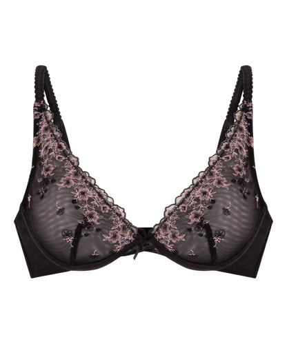 Hunkemoller_Black_Chloe Non-Padded Underwired Bra in Different Cup Sizes_302424_Caviar_05