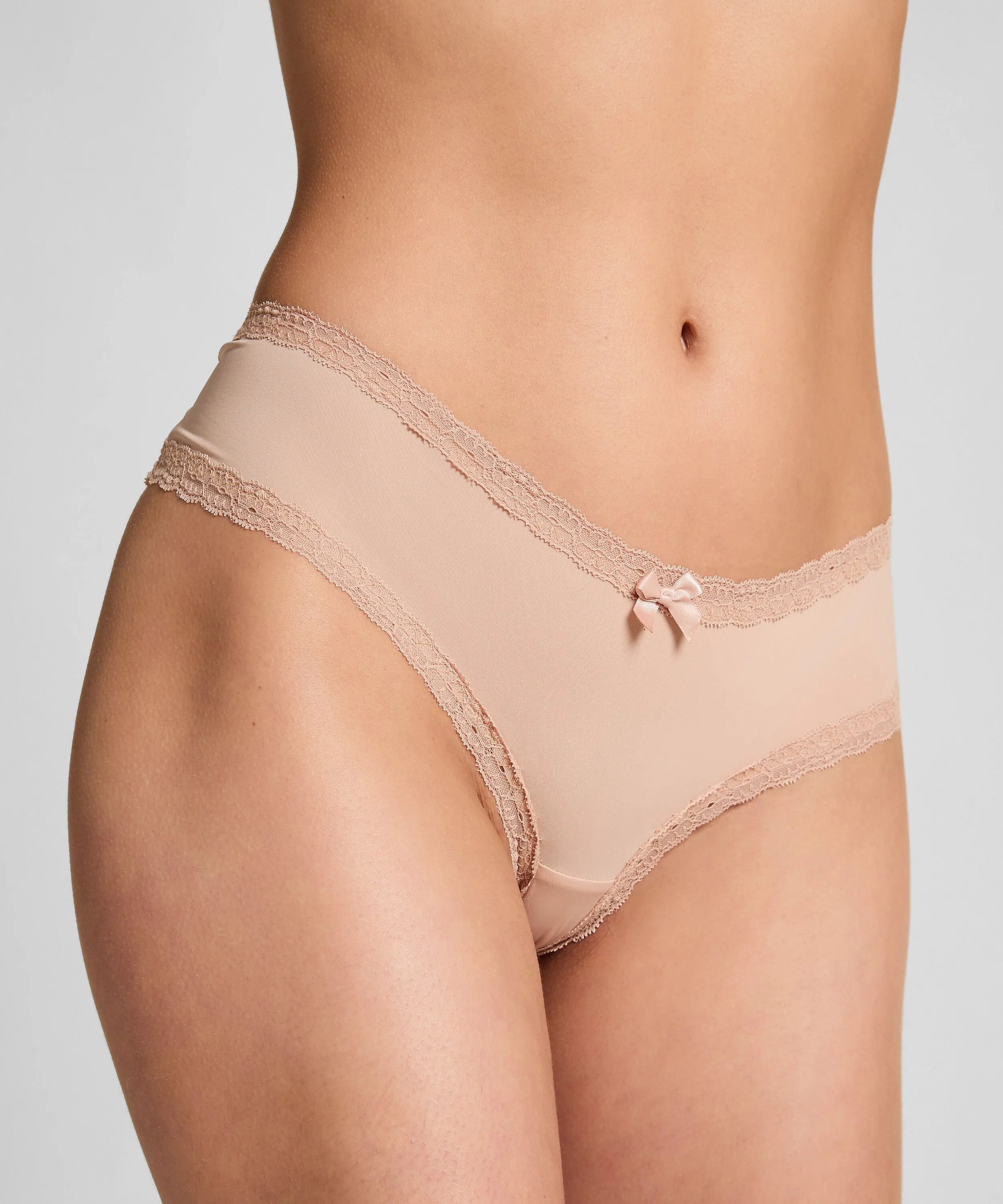 Hunkemoller Tan Women London V-Shaped Brazilian SKU: 302469_Tan Image 02