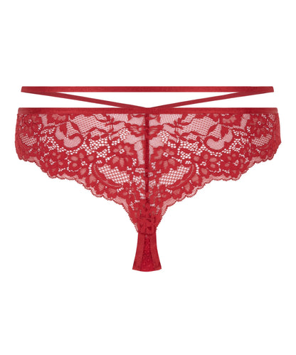 Hunkemoller Red Women Joy Fancy Mini Brazilian SKU: 302504_Red Image 05