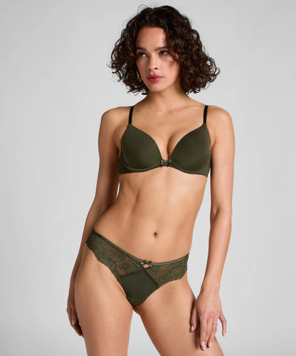 Hunkemoller Green Women Liloye Cheekini SKU: 302506_Green Image 01