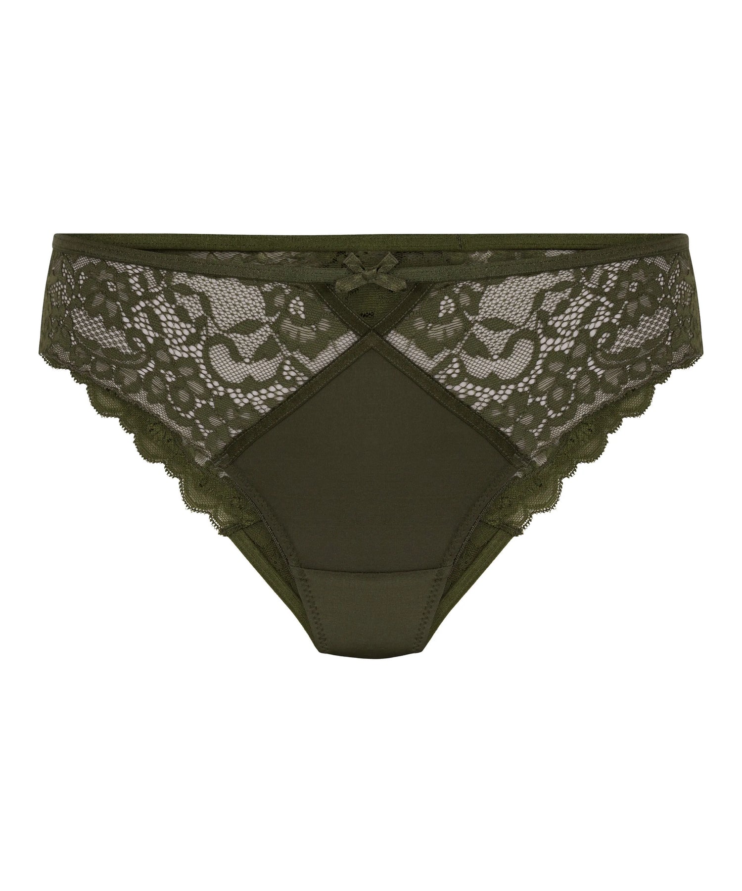 Hunkemoller Green Women Liloye Cheekini SKU: 302506_Green Image 04