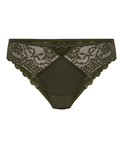 Hunkemoller Green Women Liloye Cheekini SKU: 302506_Green Image 04