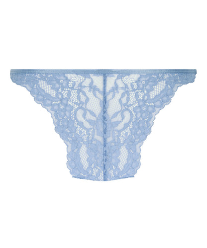 Hunkemoller Blue Women Kaiden High Leg Brazilian SKU: 302569_Blue Image 05