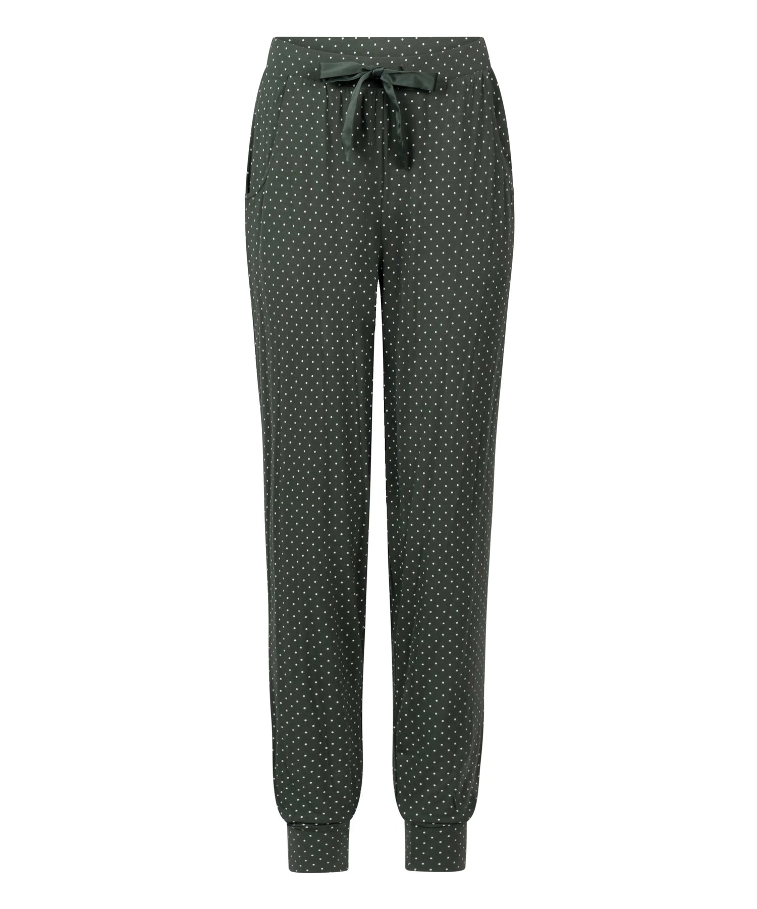 Hunkemoller_Green_Jersey Pyjama Pants_302650_HKM Green_04