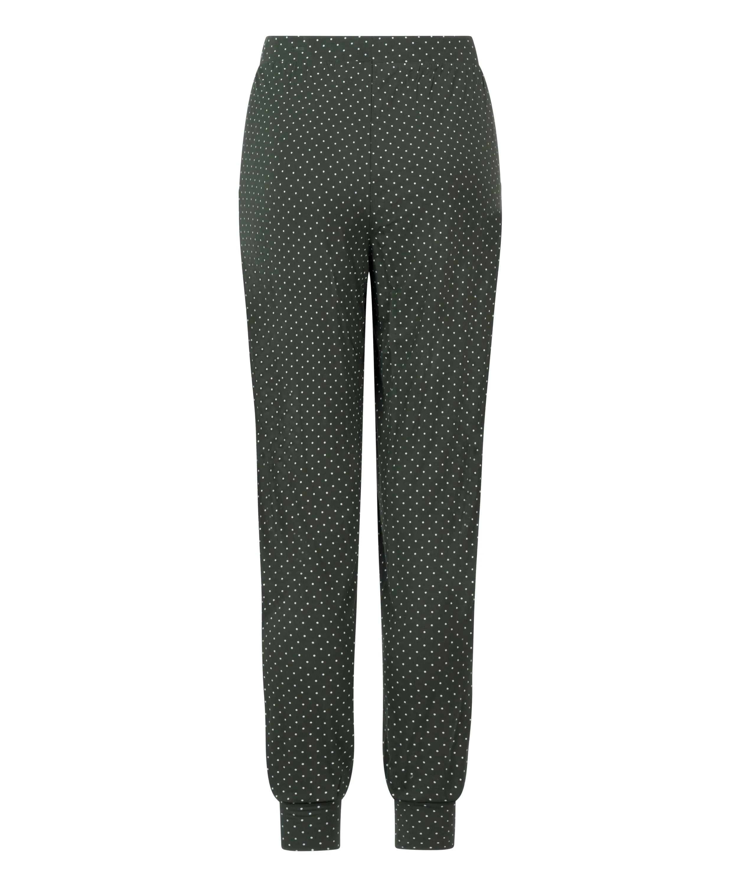 Hunkemoller_Green_Jersey Pyjama Pants_302650_HKM Green_05