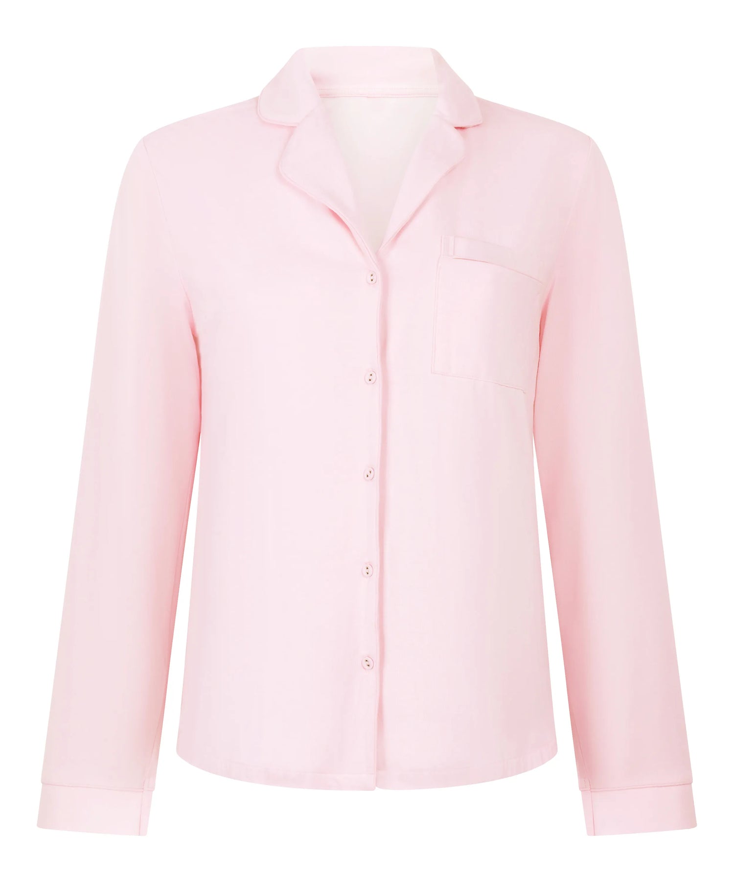 Hunkemoller_Pink_Essential Jersey Long-Sleeved Jacket_302651_Pink_05