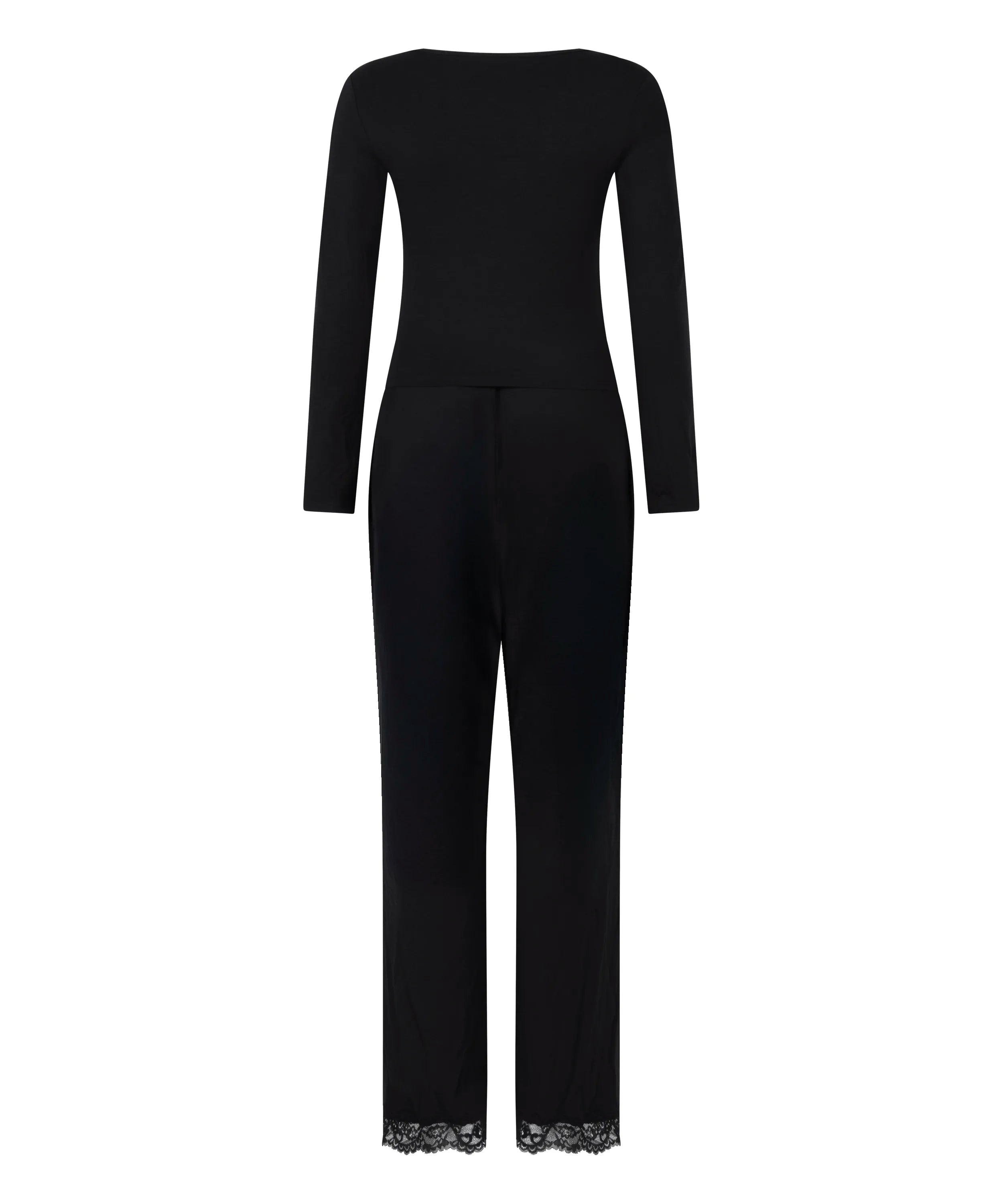 Hunkemoller_Black_Pyjama Set_302674_Black_06