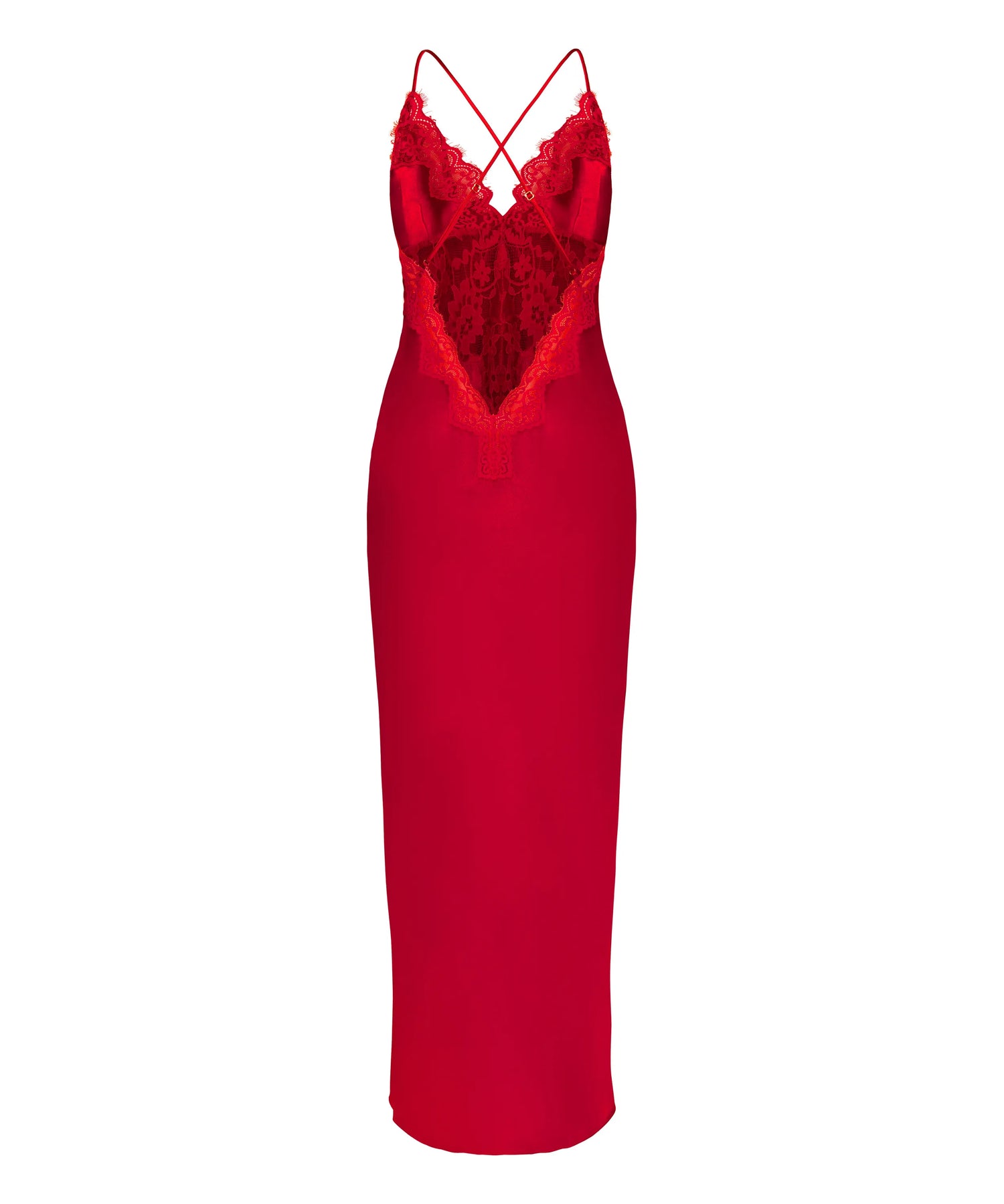 Hunkemoller_Red_Mya Slipdress_302696_Chili Pepper_06