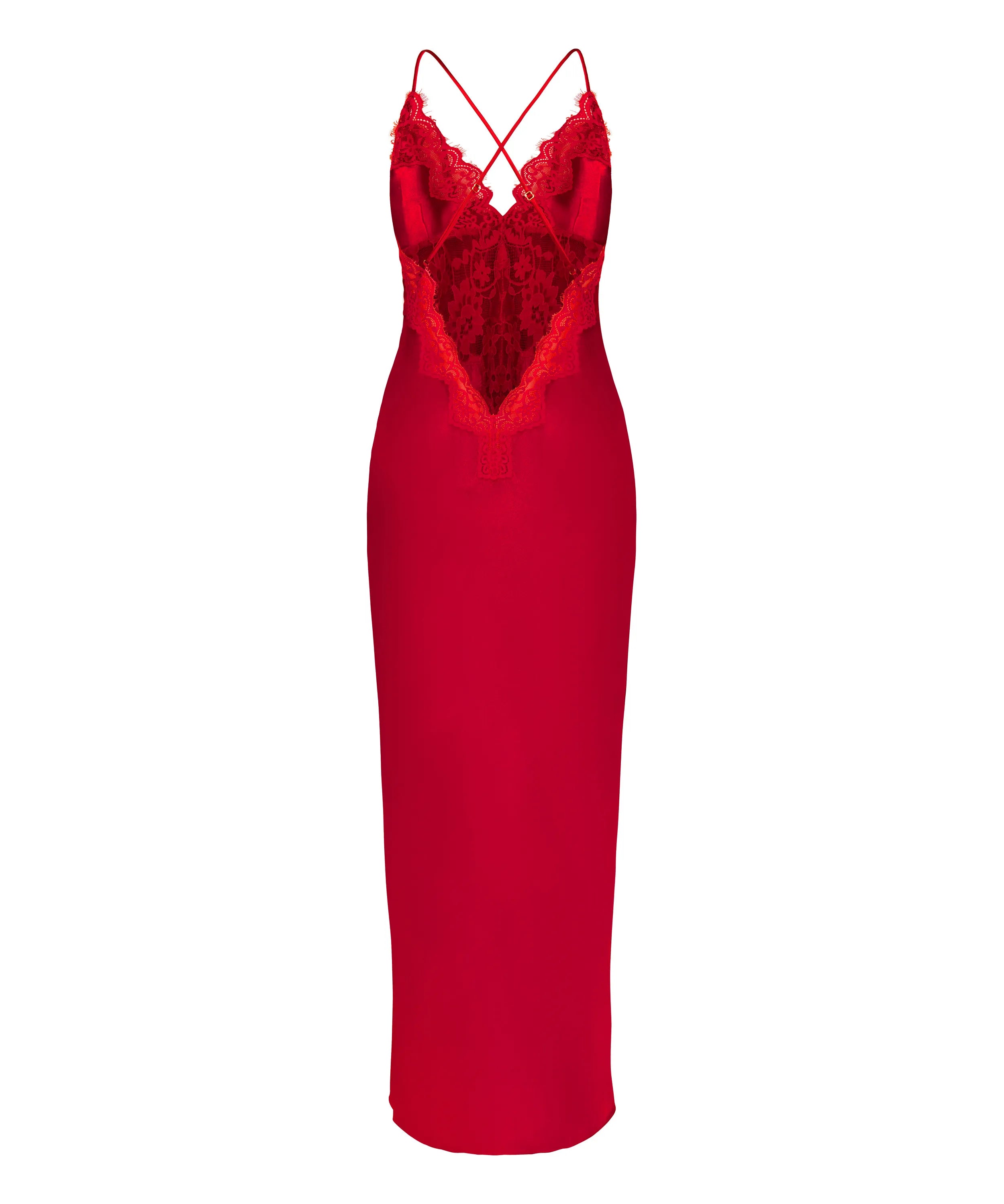 Hunkemoller_Red_Mya Slipdress_302696_Chili Pepper_06