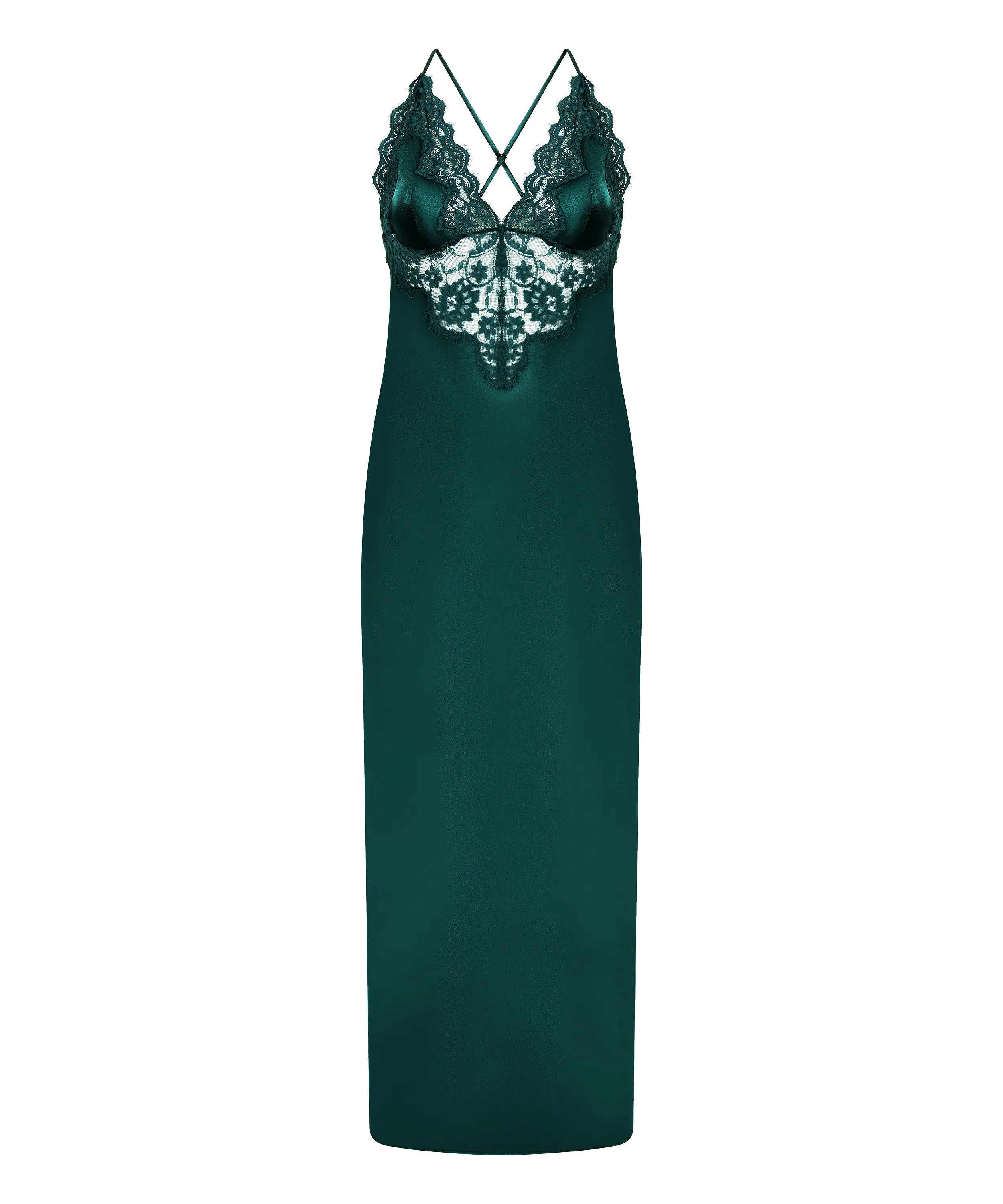 Hunkemoller_Green_Mya Slipdress_302697_Ponderosa Pine_04