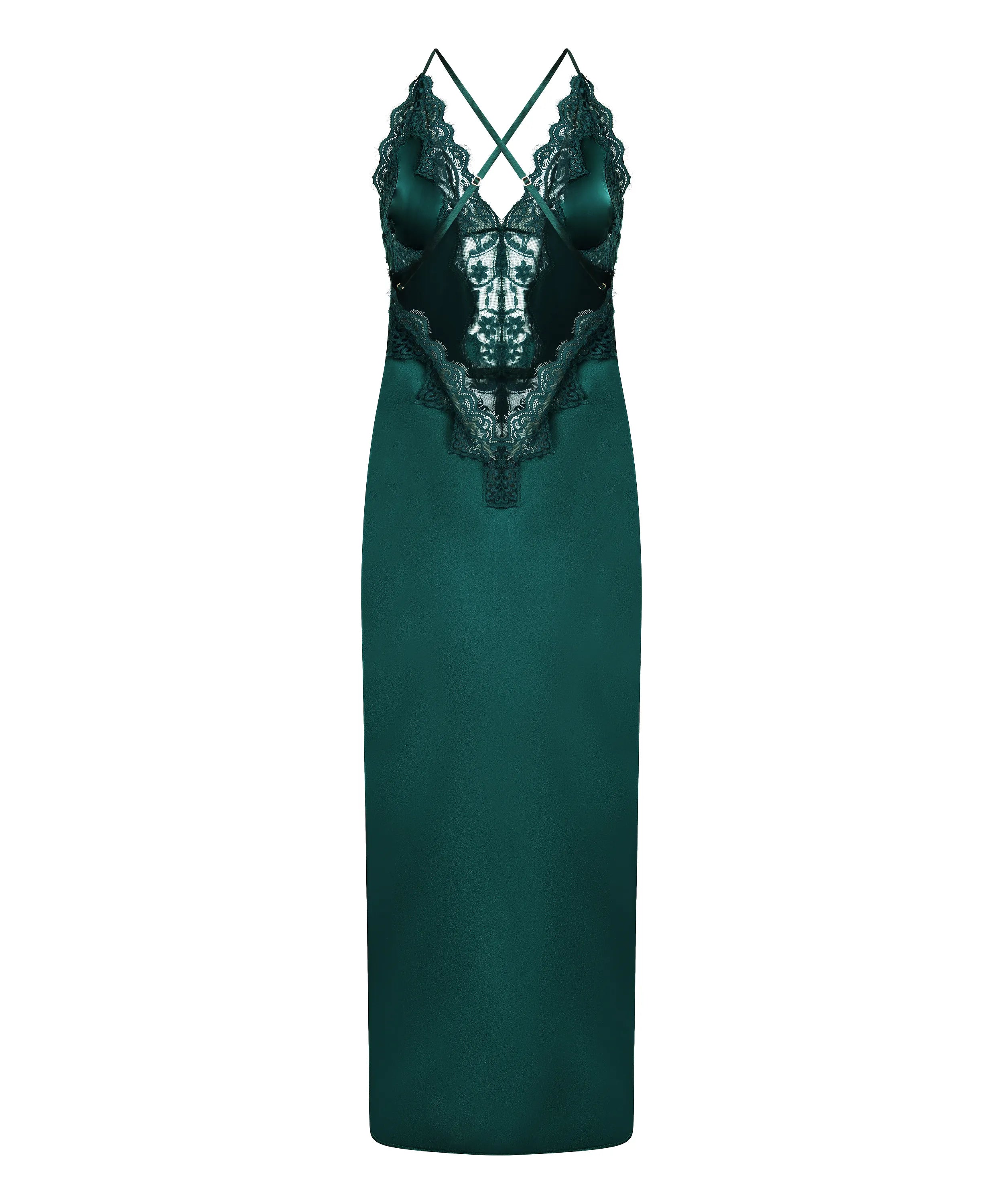 Hunkemoller_Green_Mya Slipdress_302697_Ponderosa Pine_05