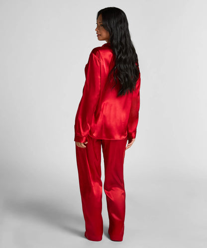 Hunkemoller_Red_Pyjamaset Satin_302699_Chili Pepper_03