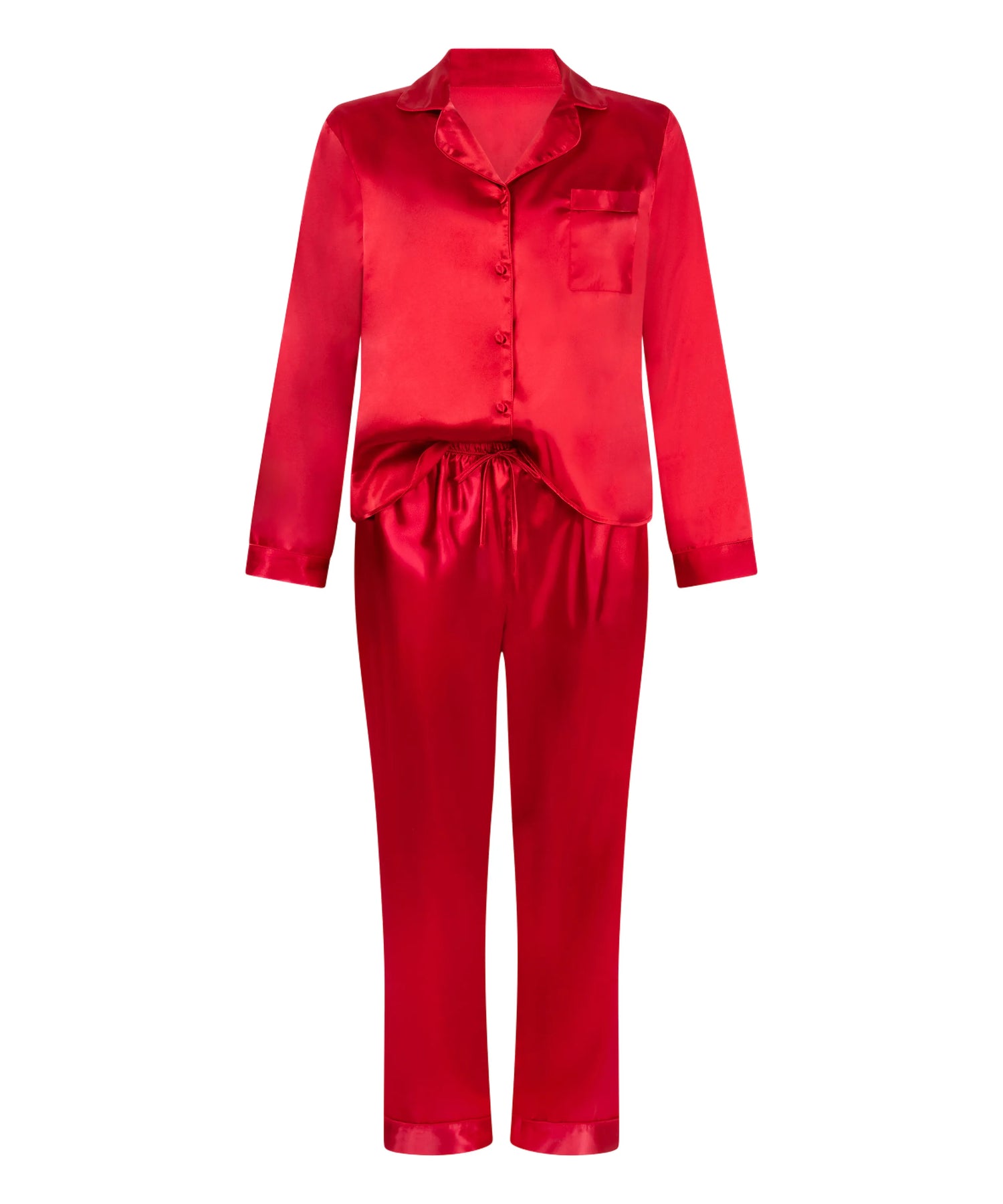 Hunkemoller_Red_Pyjamaset Satin_302699_Chili Pepper_04