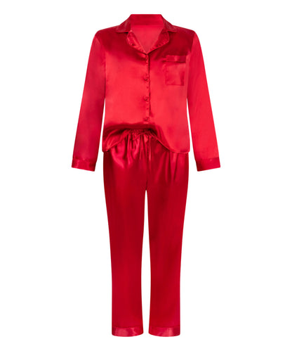 Hunkemoller_Red_Pyjamaset Satin_302699_Chili Pepper_04