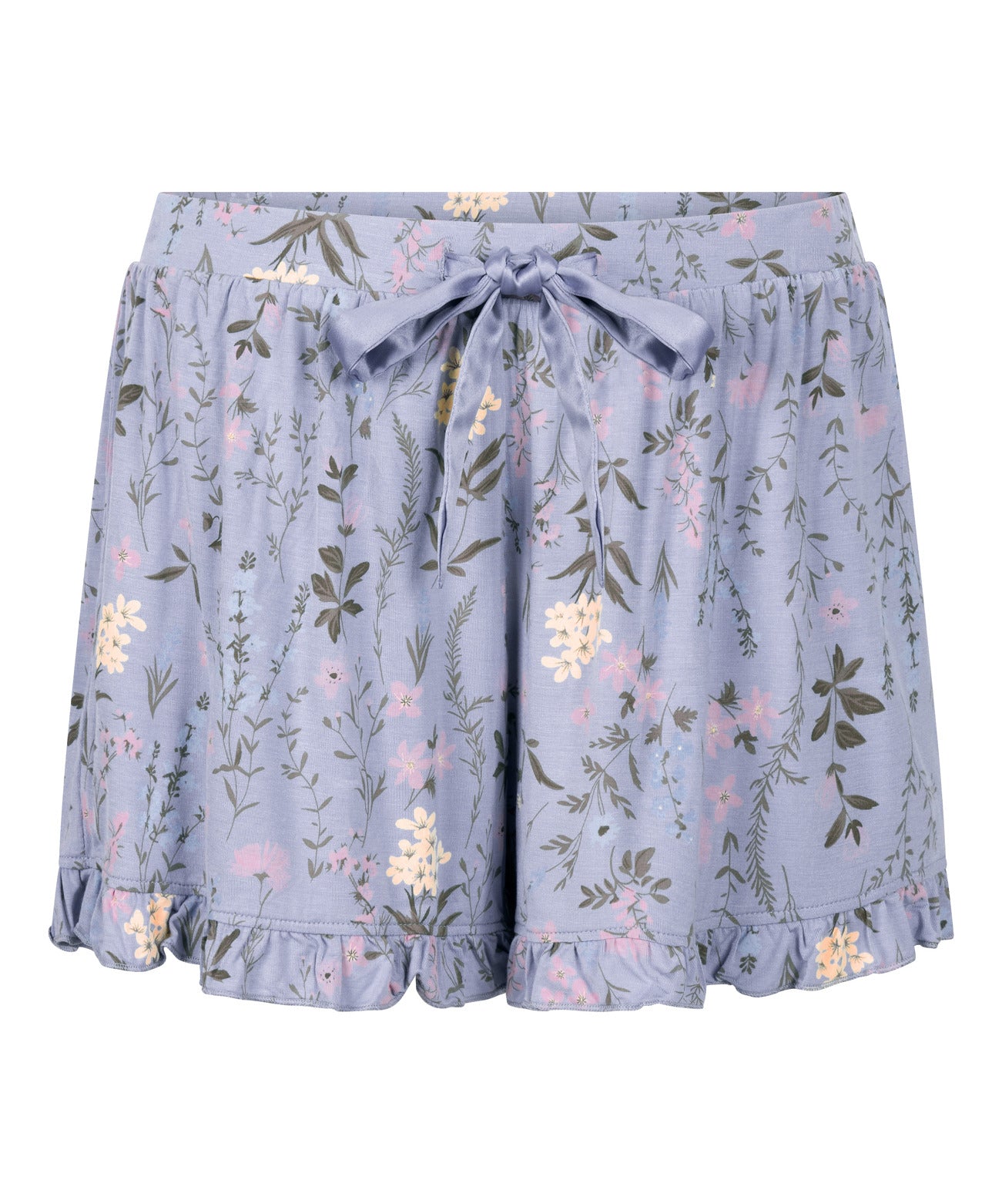 Hunkemoller_Purple_Jersey Ruffled Shorts_302702_Purple_04