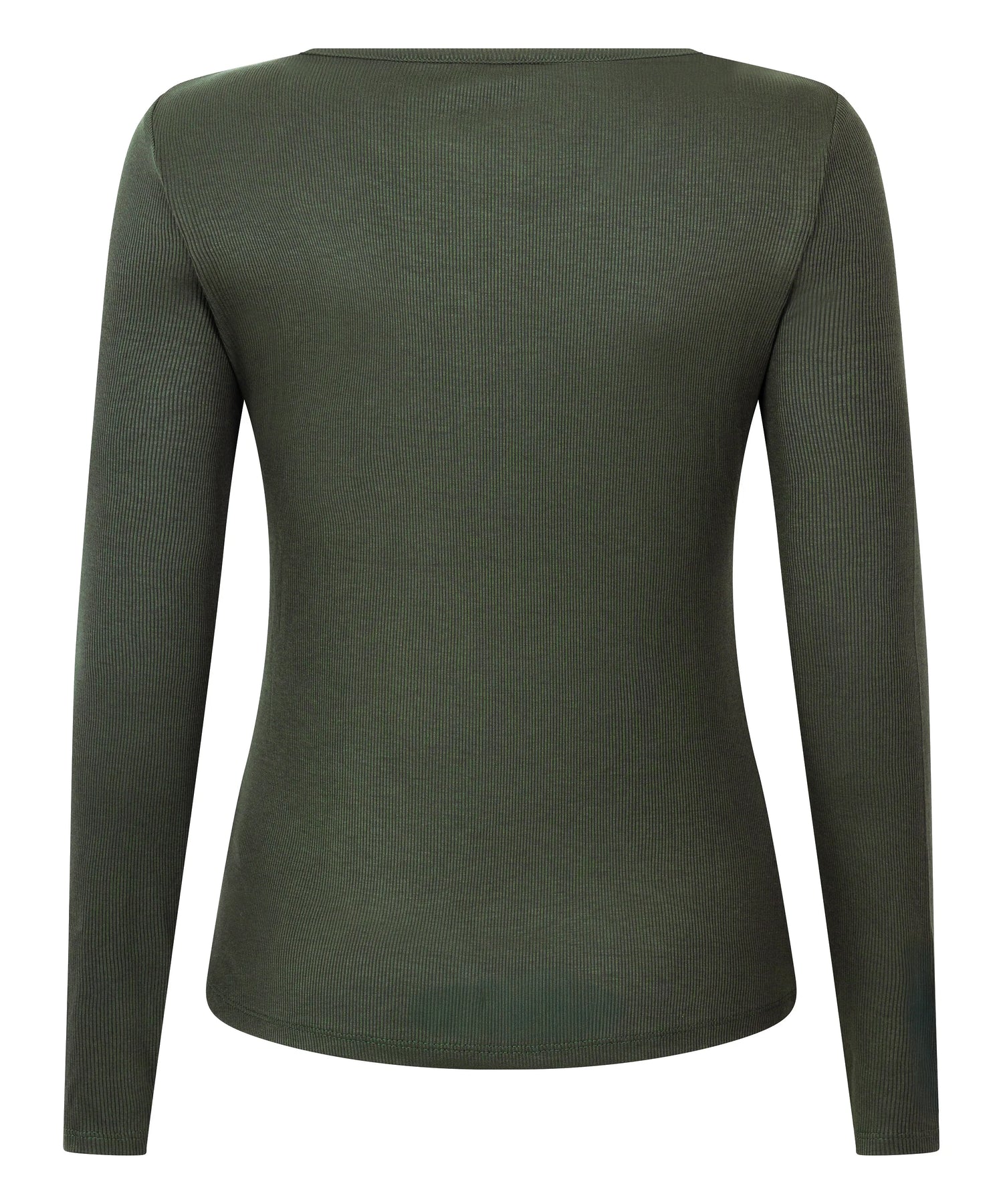 Hunkemoller_Green_Longsleeved Pyjama Top Henley_302714_HKM Green_06