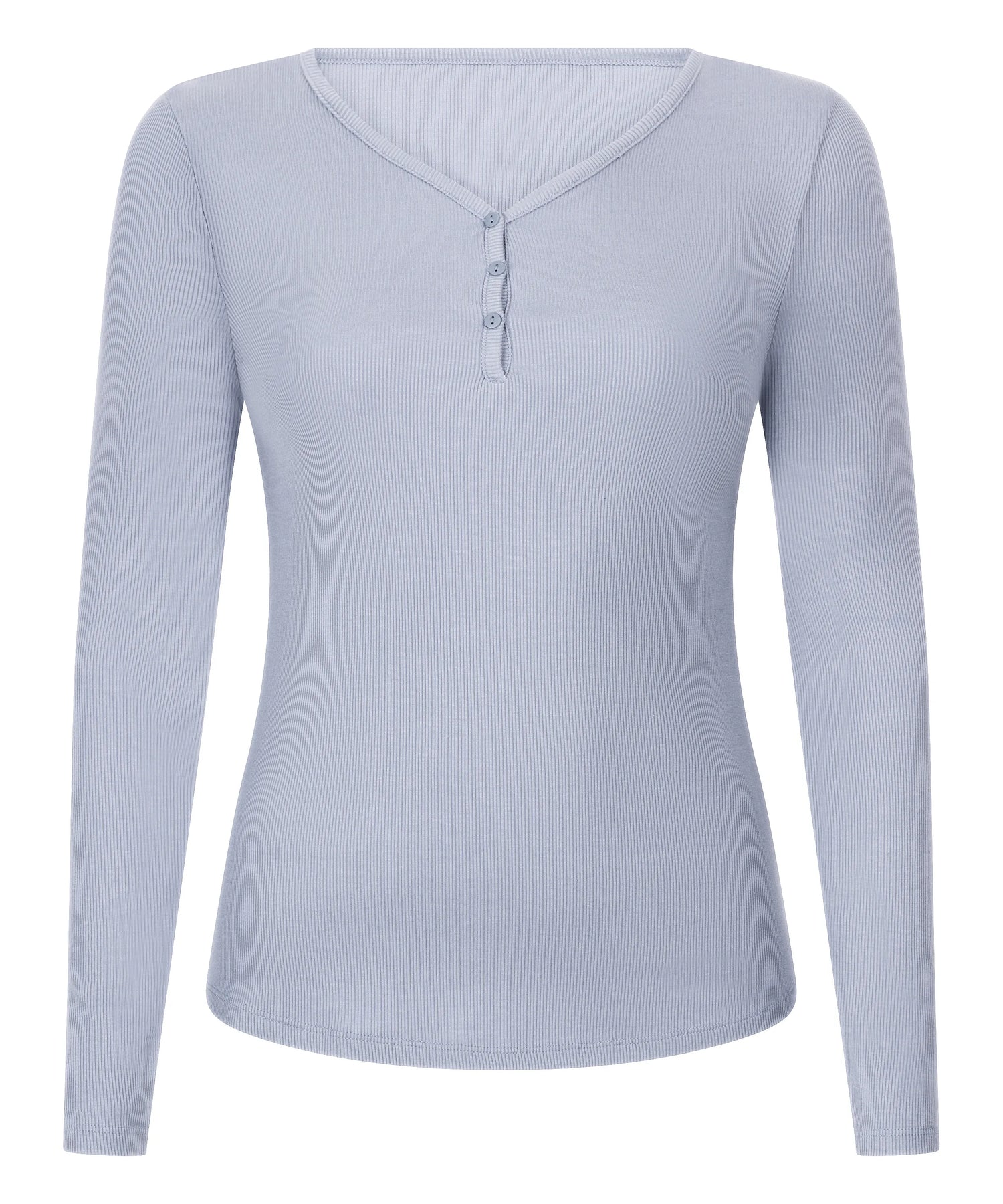 Hunkemoller_Purple_Longsleeved Pyjama Top Henley_302715_HKM Purple_05