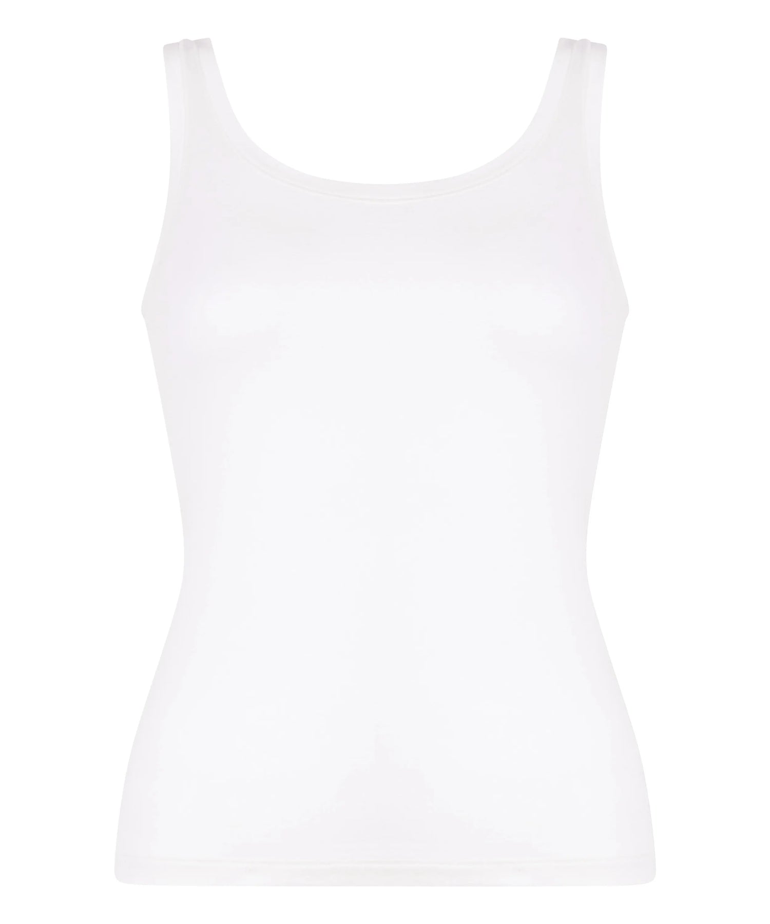 Hunkemoller_White_Singlet Tanktop Soft Cotton_302723_HKM White_06