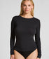 Hunkemoller_Black_Longsleeved Shirt from Soft Cotton_302729_Black_01