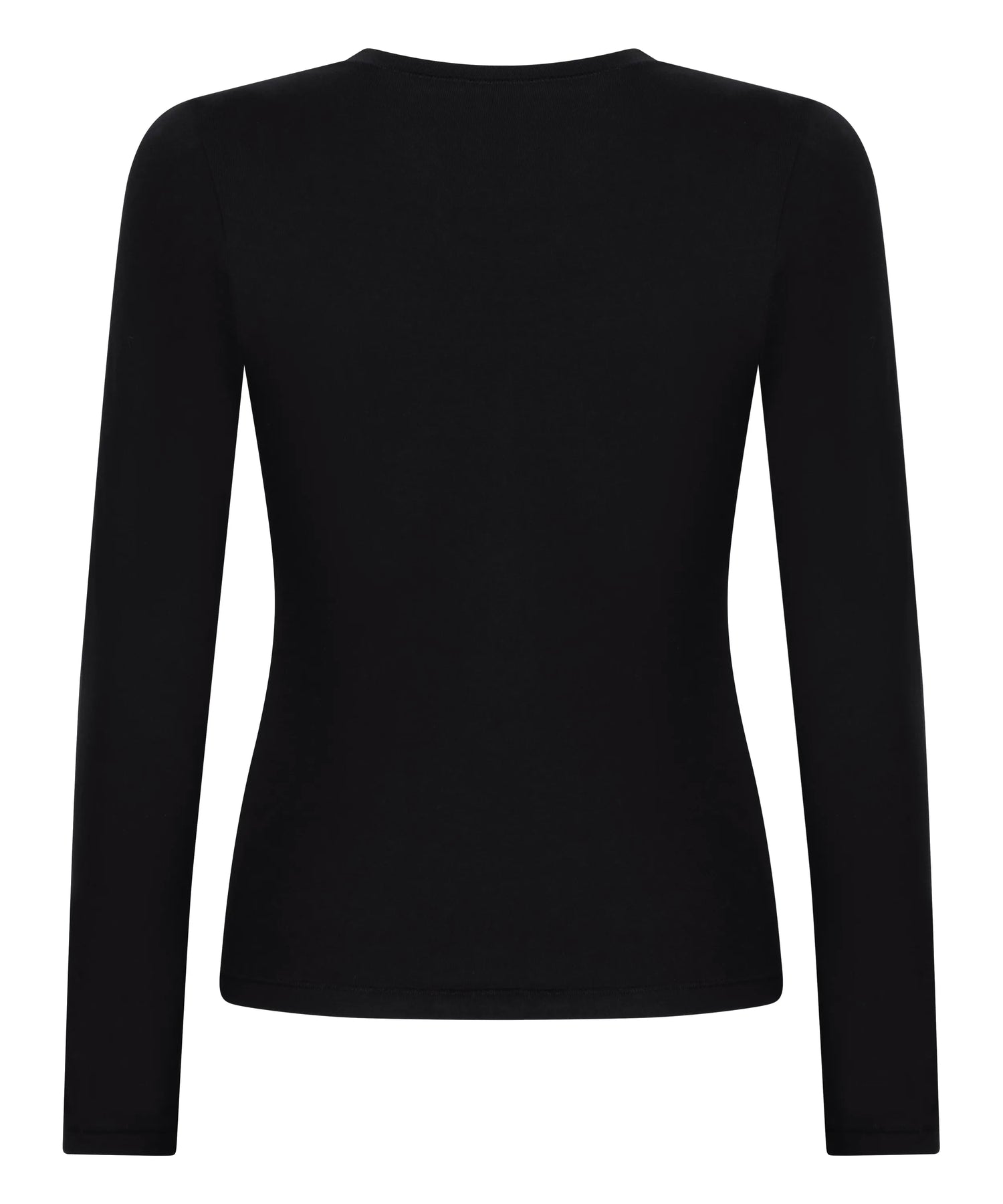Hunkemoller_Black_Longsleeved Shirt from Soft Cotton_302729_Black_06