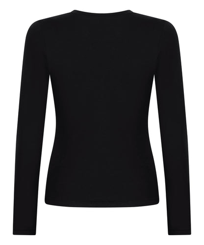 Hunkemoller_Black_Longsleeved Shirt from Soft Cotton_302729_Black_06
