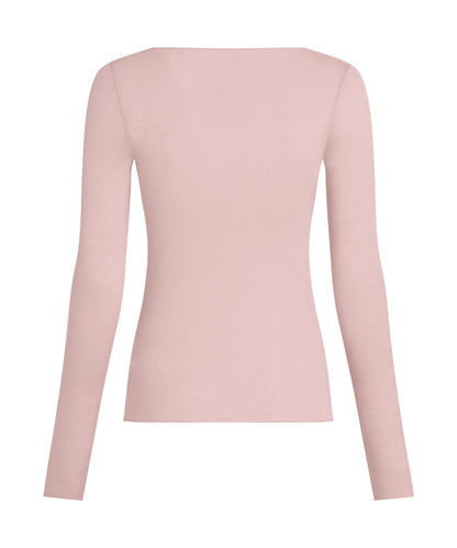 Hunkemoller_Pink_super soft Boatneck shirt with Cashmere_302732_Pink_11