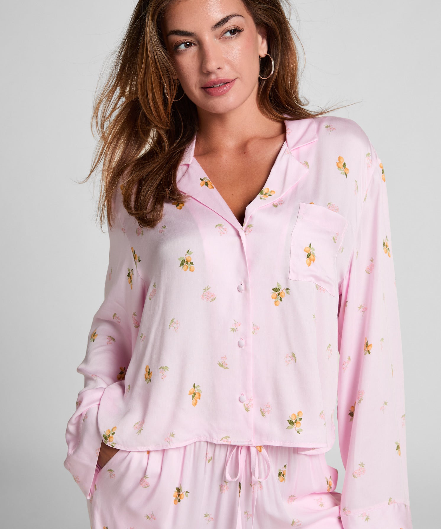 Hunkemoller_Primrose Pink_Pyjama Top_302746_Primrose Pink_01