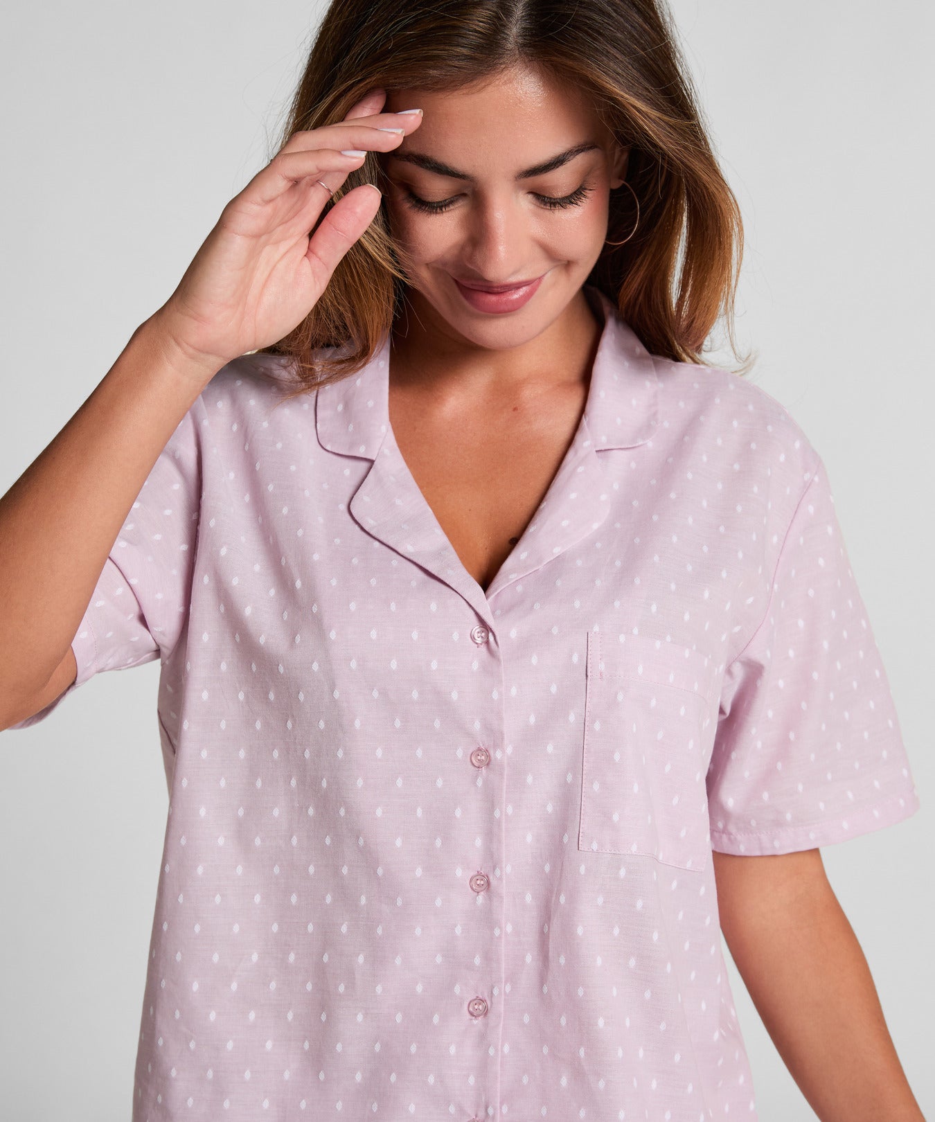 Hunkemoller_Pink_Jacket Cotton_302752_Pink_02