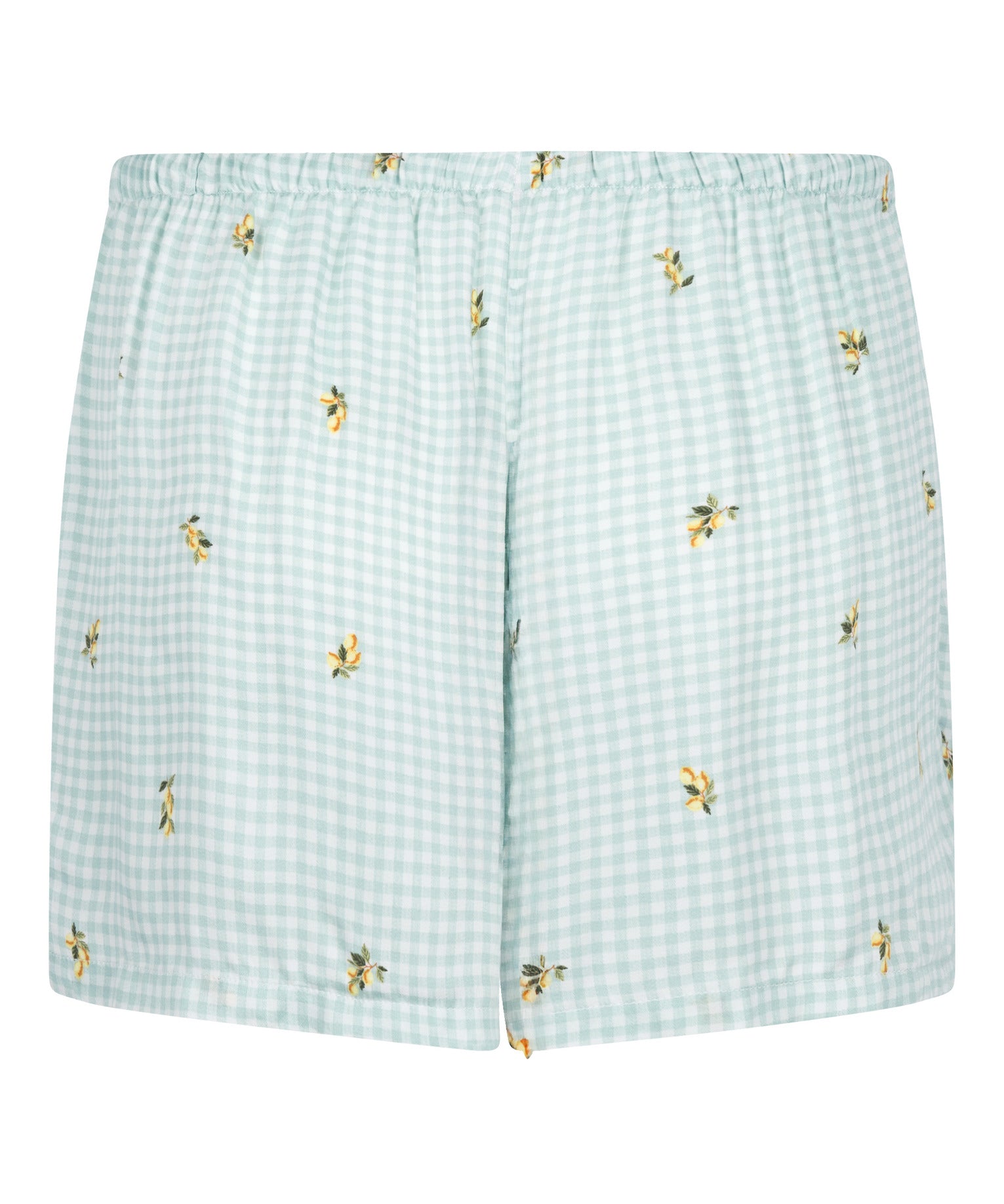 Hunkemoller_Green_Short Viscose Check Print_302753_Green_05