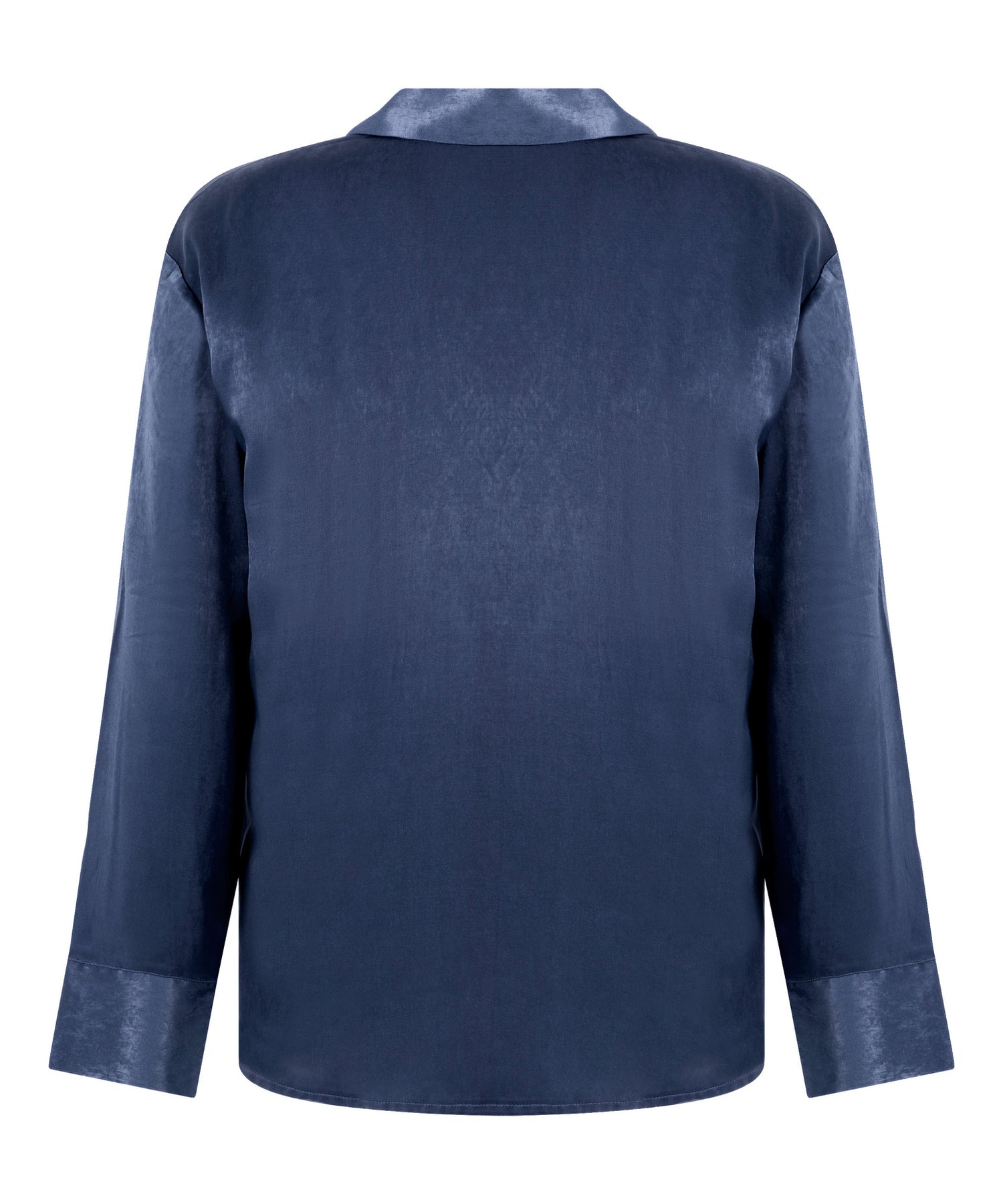 Hunkemoller_Vintage Indigo_Ayla Satin Long-Sleeved Jacket_302767_Vintage Indigo_06