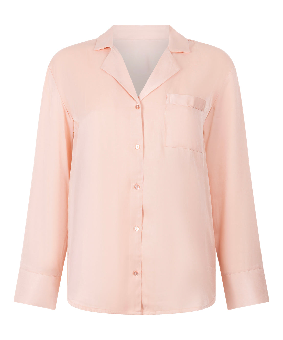 Hunkemoller_Pink_Ayla Satin Long-Sleeved Jacket_302769_Pink_07