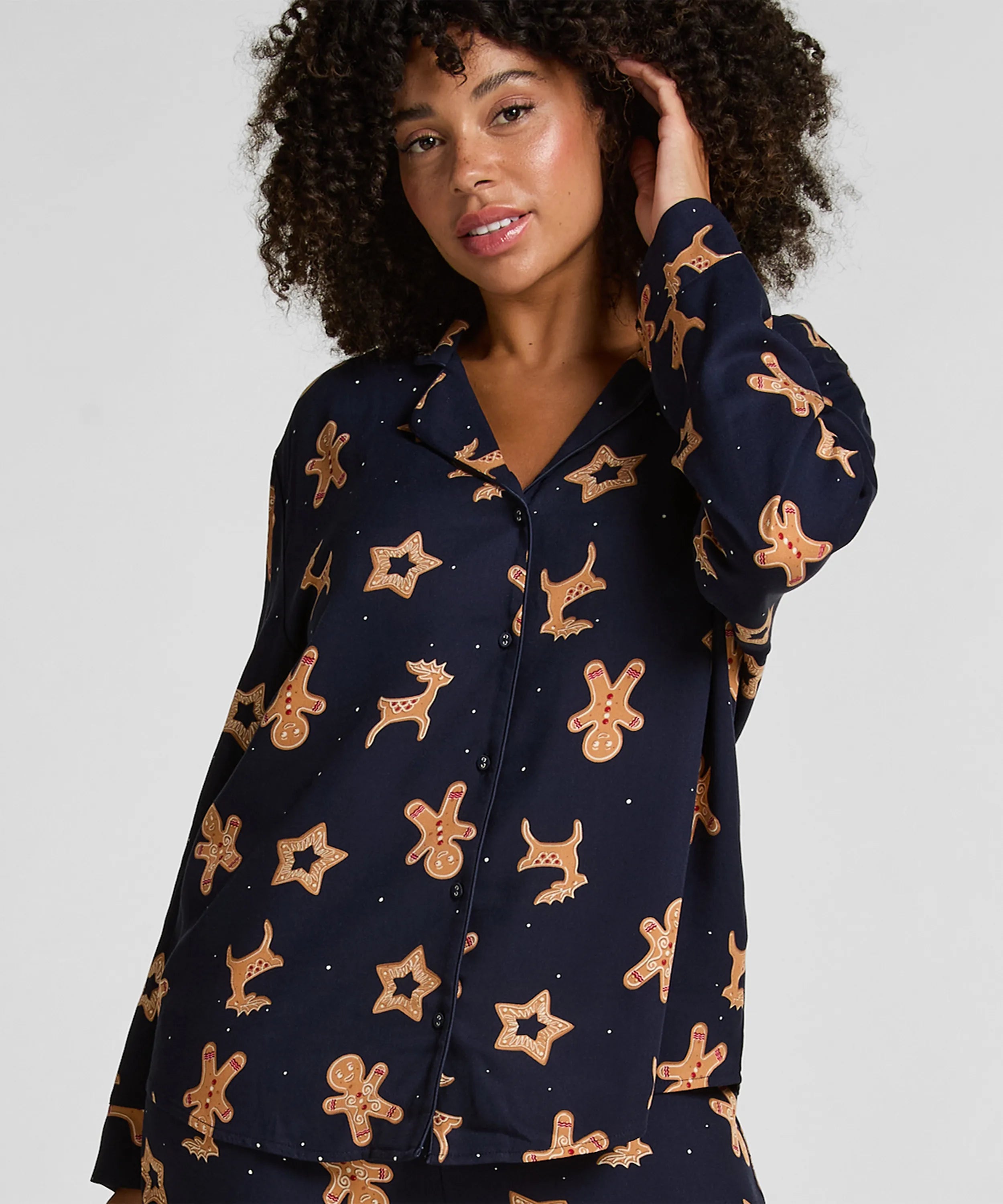 Hunkemoller_Blue_Gingerbread Pyjama Set_302783_Peacoat_03