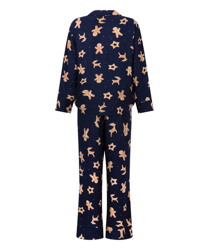 Hunkemoller_Blue_Gingerbread Pyjama Set_302783_Peacoat_06