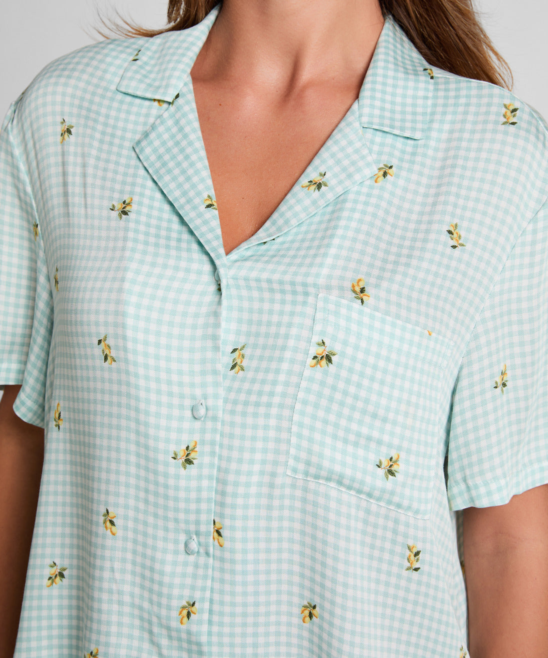 Hunkemoller_Harbor Gray_Pyjama Top_302784_Harbor Gray_02