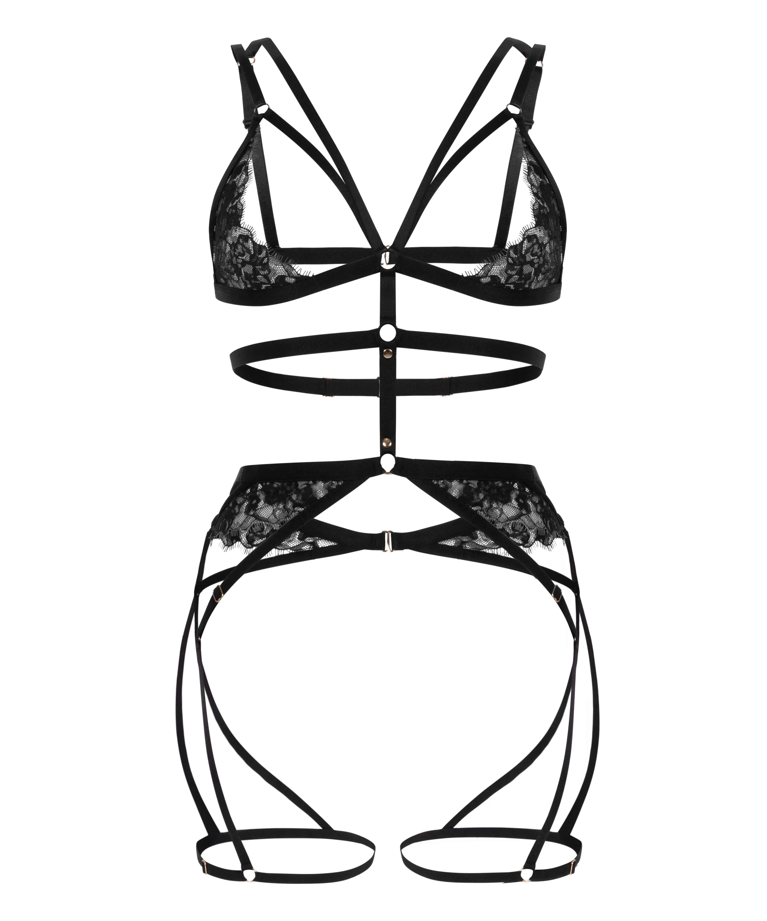 Hunkemoller_Black_Nienke Body Harness_302812_Caviar_04