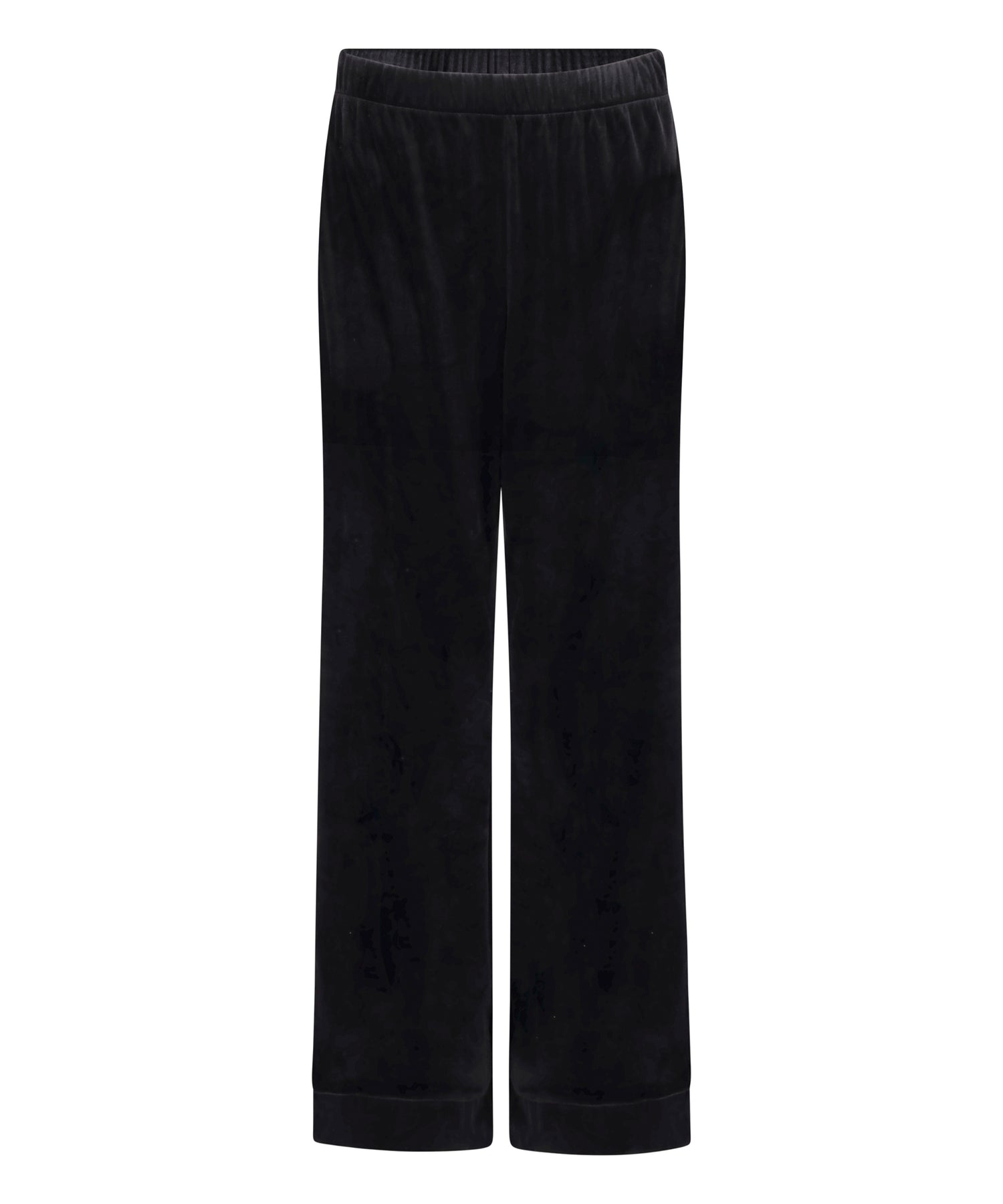 Hunkemoller_Black_Velvet Pyjama Pants_302845_Black_04