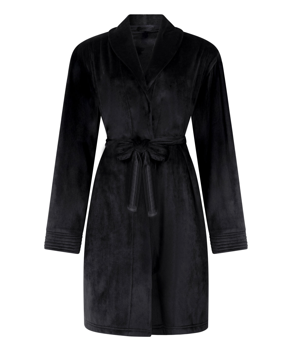 Hunkemoller_Caviar_Velours short bathrobe_302852_Caviar_04