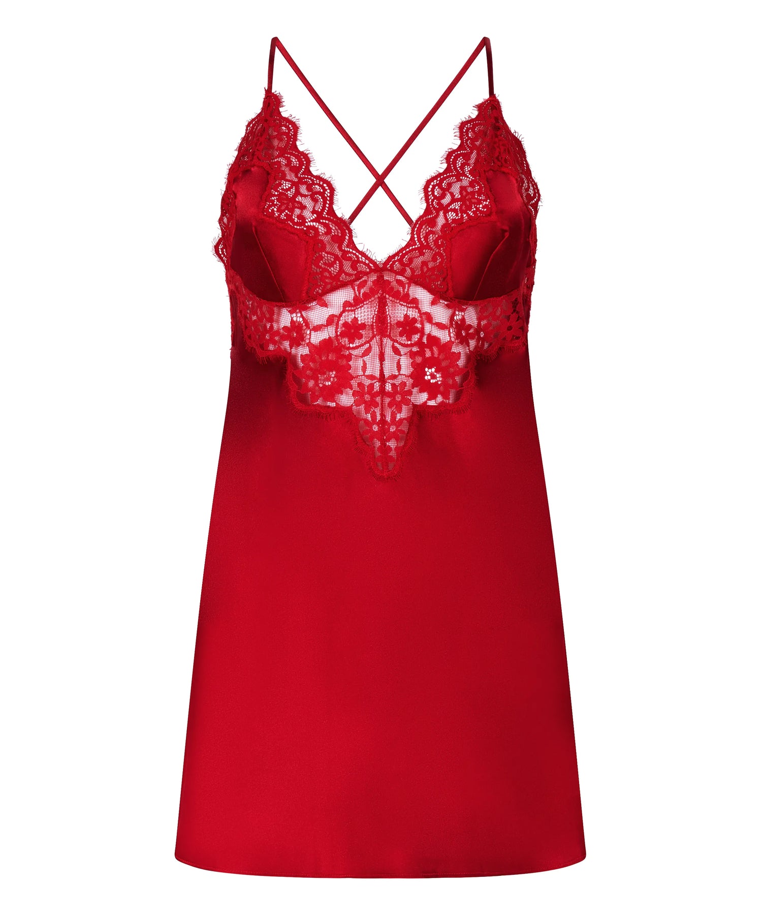 Hunkemoller_Red_Mya Slipdress_302854_Chili Pepper_04