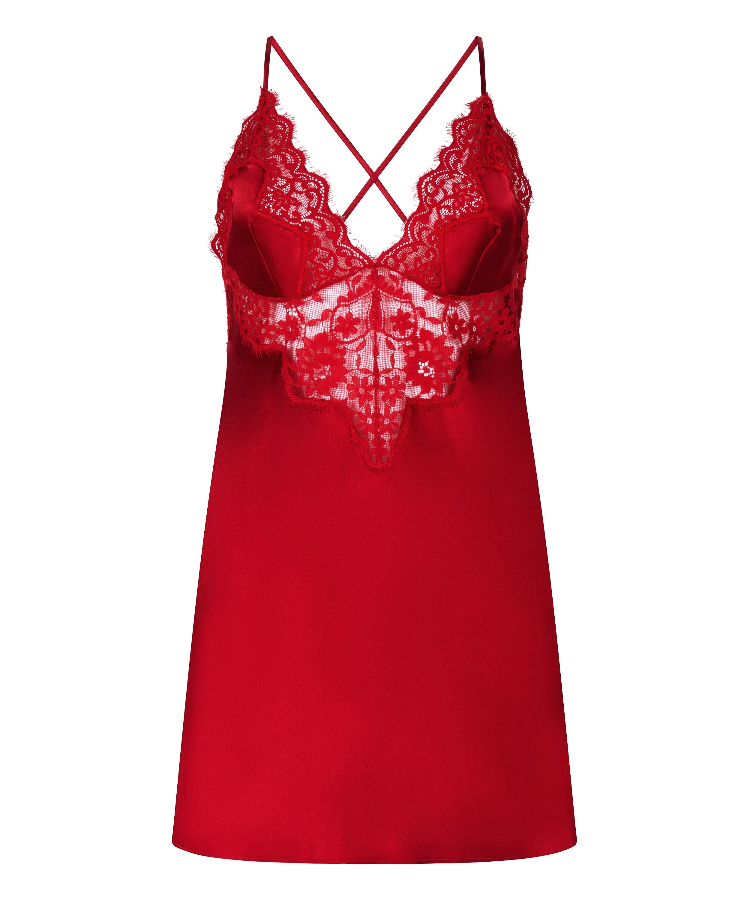Hunkemoller_Red_Mya Slipdress_302854_Chili Pepper_04