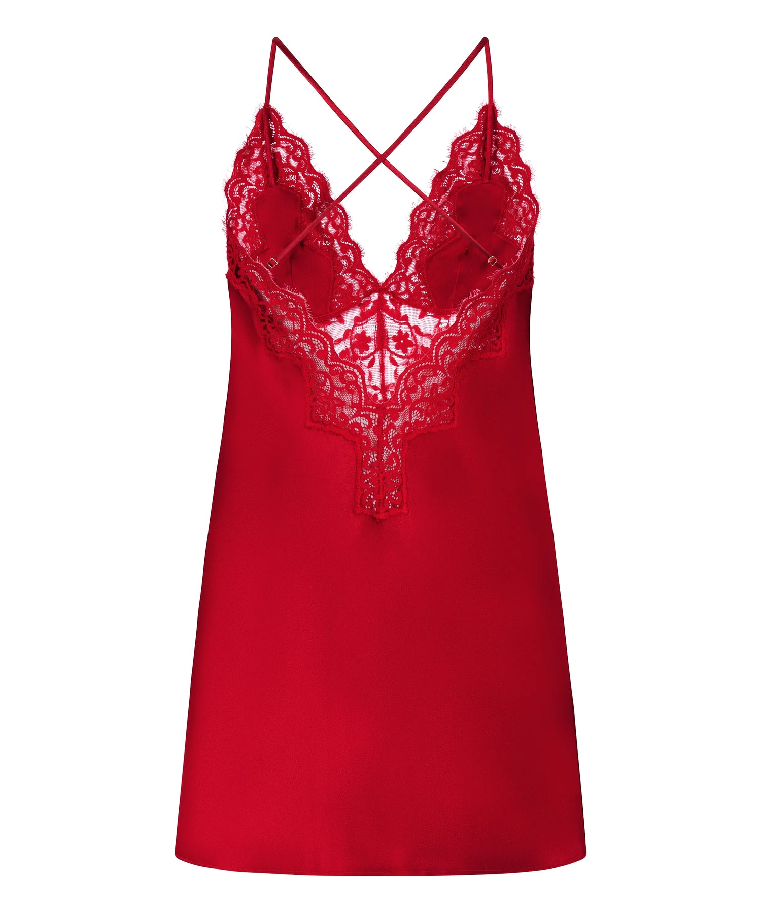 Hunkemoller_Red_Mya Slipdress_302854_Chili Pepper_05