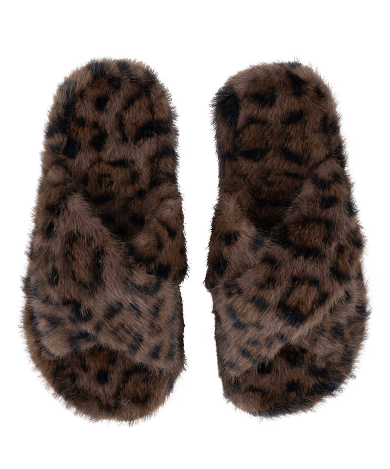 Hunkemoller_Tan_Fake Fur Slippers_302857_Tan_02