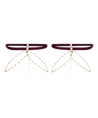 Hunkemoller_Purple_Avela Leg Garters_302874_Fig_04