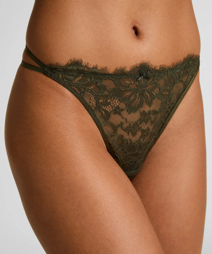 Hunkemoller_Green_Isabella Thong_303014_Deep Depths_02