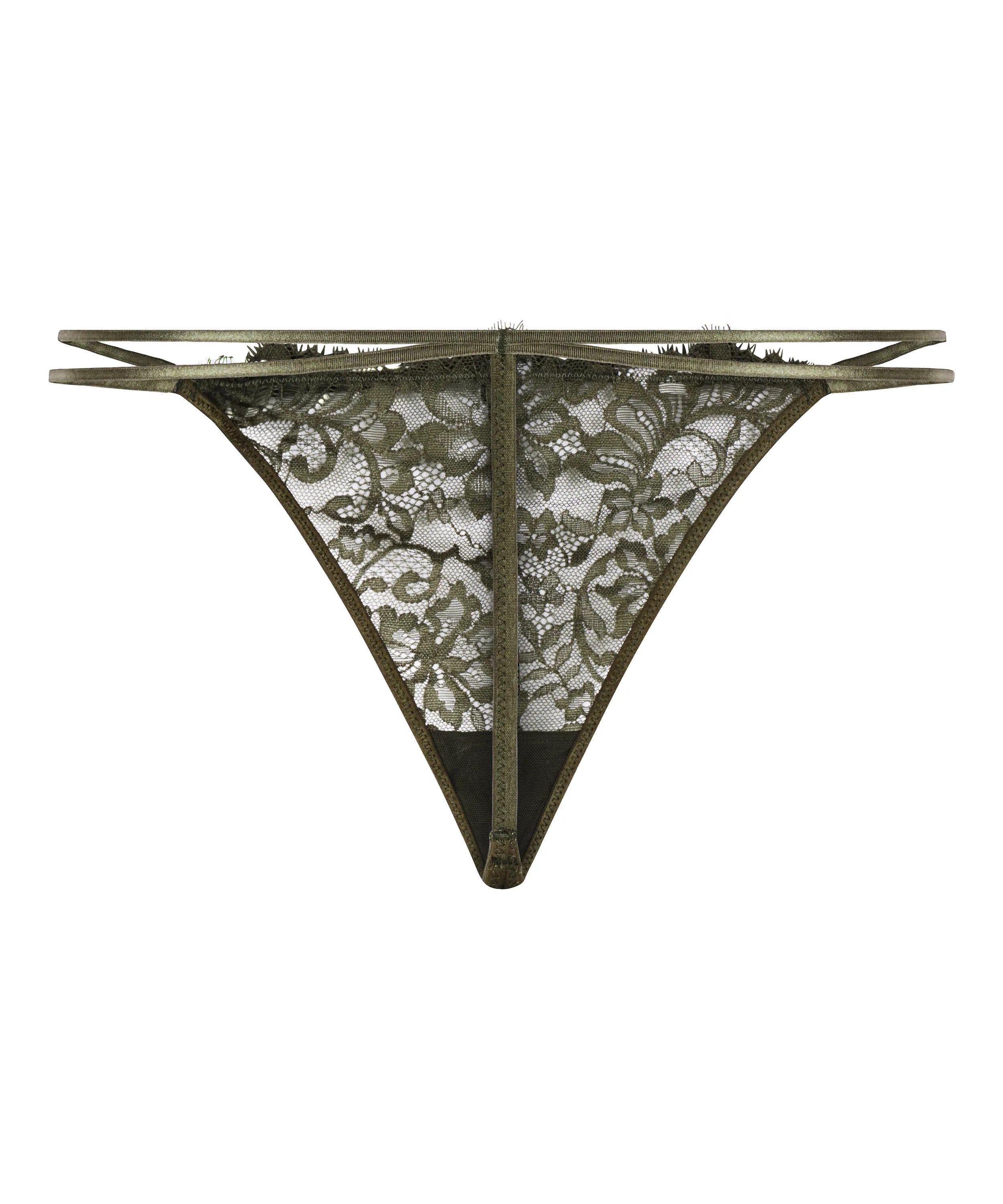 Hunkemoller_Green_Isabella Thong_303014_Deep Depths_05