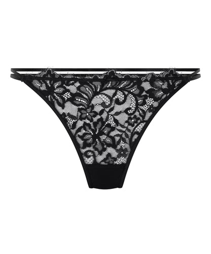 Hunkemoller_Caviar_Isabella Thong_303015_Caviar_04