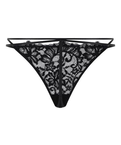Hunkemoller_Caviar_Isabella Thong_303015_Caviar_05