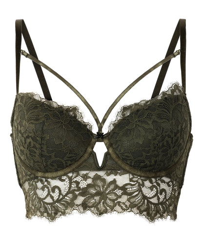 Hunkemoller_Green_Isabella Padded Underwired Longline Bra in Different Cup Sizes_303017_Deep Depths_05