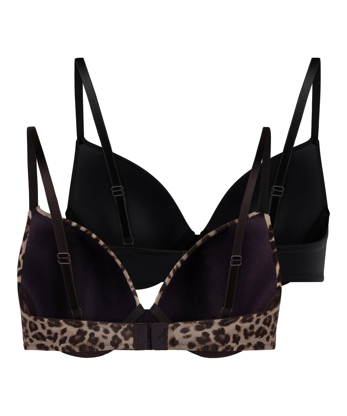 Hunkemoller_Caviar_Pack of Padded Underwired Bra in Different Cup Sizes_303065_Caviar_06