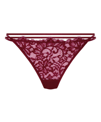 Hunkemoller_Red_Isabella Thong_303074_Tibetan Red_04
