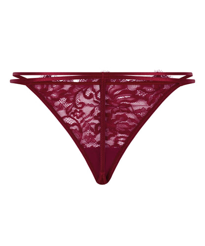 Hunkemoller_Red_Isabella Thong_303074_Tibetan Red_05